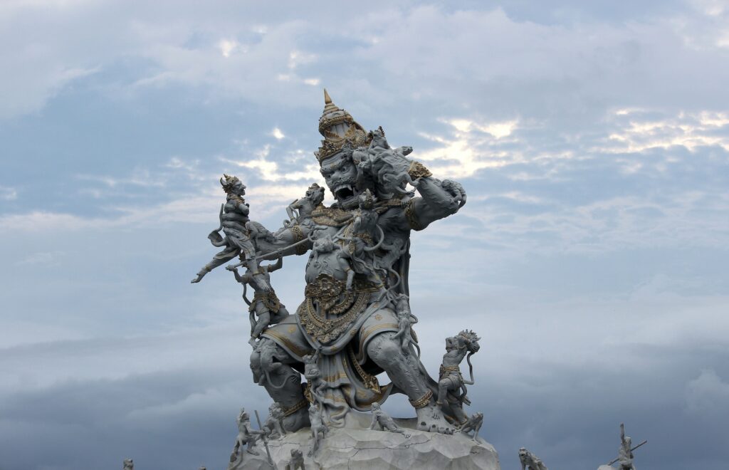 Rakshasa, die böse Kreatur aus der hinduistischen Mythologie.